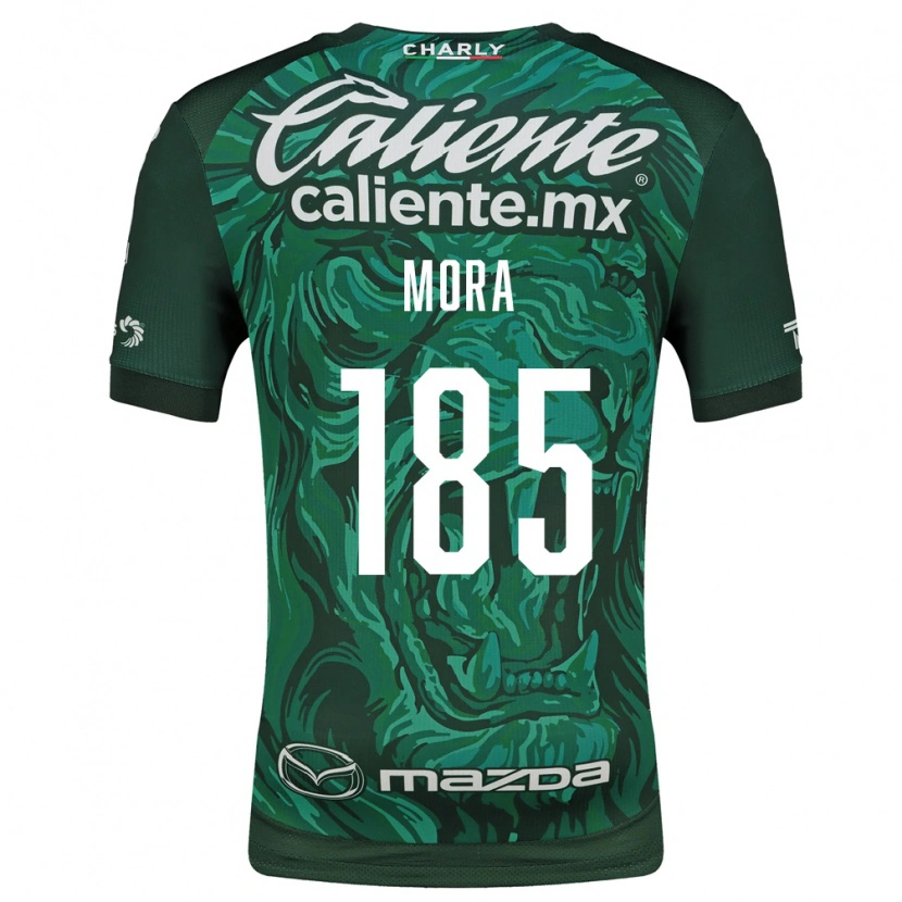 Danxen Hombre Camiseta Christopher Mora #185 Verde Negro 1ª Equipación 2026/27 La Camisa