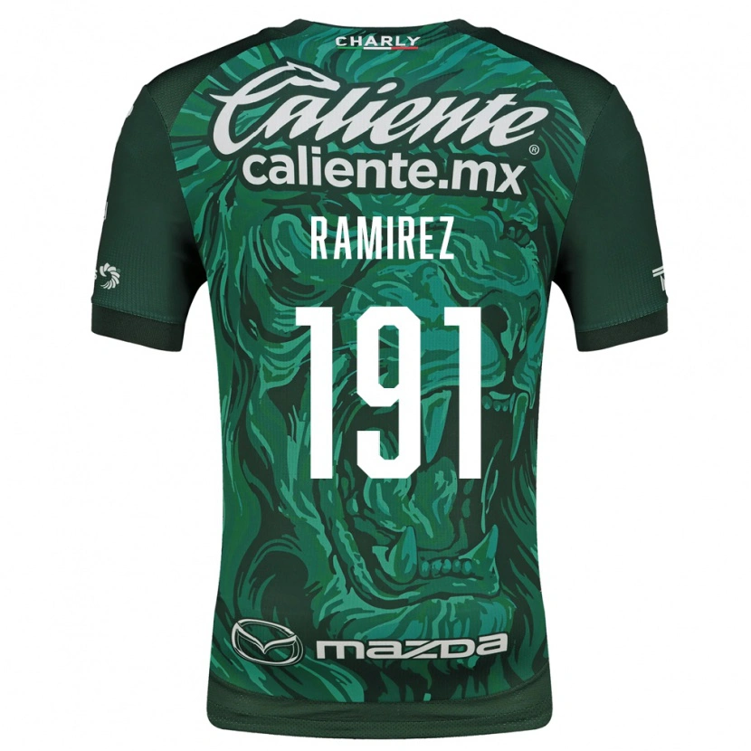Danxen Hombre Camiseta Ian Ramírez #191 Verde Negro 1ª Equipación 2026/27 La Camisa