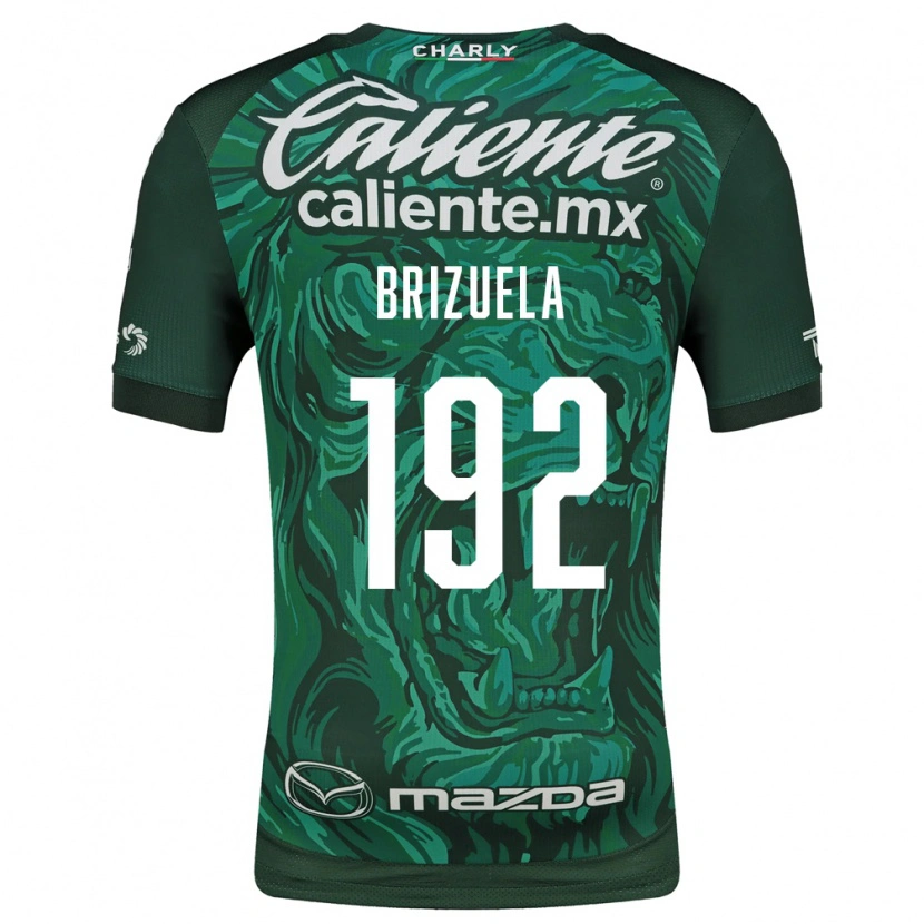 Danxen Hombre Camiseta Juan Brizuela #192 Verde Negro 1ª Equipación 2026/27 La Camisa
