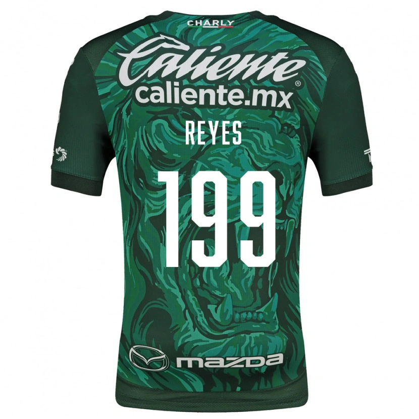 Danxen Hombre Camiseta Jonathan Reyes #199 Verde Negro 1ª Equipación 2026/27 La Camisa