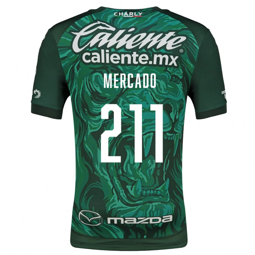 Danxen Hombre Camiseta Diego Mercado #211 Verde Negro 1ª Equipación 2026/27 La Camisa