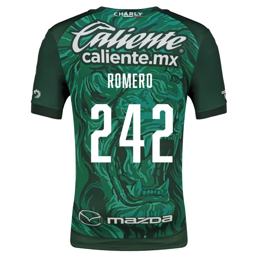 Danxen Hombre Camiseta Alan Romero #242 Verde Negro 1ª Equipación 2026/27 La Camisa