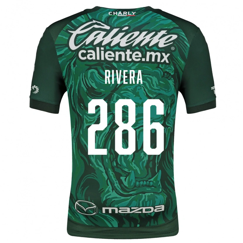 Danxen Hombre Camiseta Marcelo Rivera #286 Verde Negro 1ª Equipación 2026/27 La Camisa