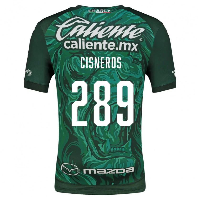 Danxen Hombre Camiseta Santiago Cisneros #289 Verde Negro 1ª Equipación 2026/27 La Camisa
