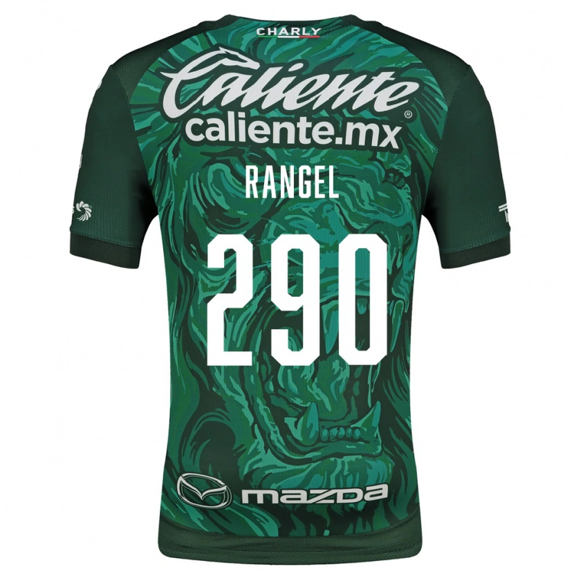 Danxen Hombre Camiseta Cristian Rangel #290 Verde Negro 1ª Equipación 2026/27 La Camisa