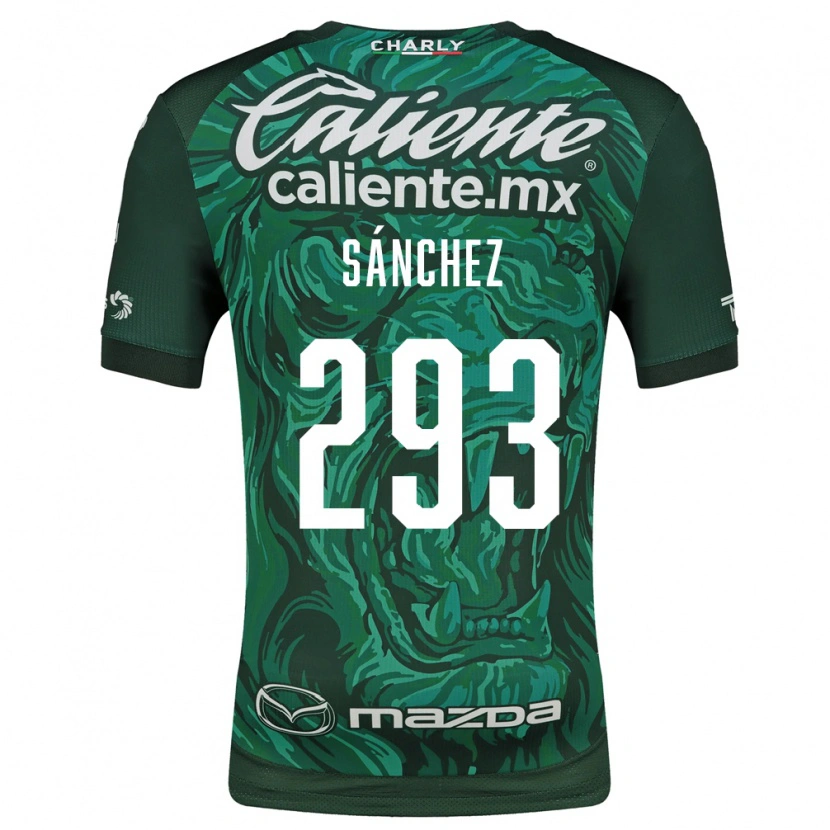 Danxen Hombre Camiseta Christian Sánchez #293 Verde Negro 1ª Equipación 2026/27 La Camisa
