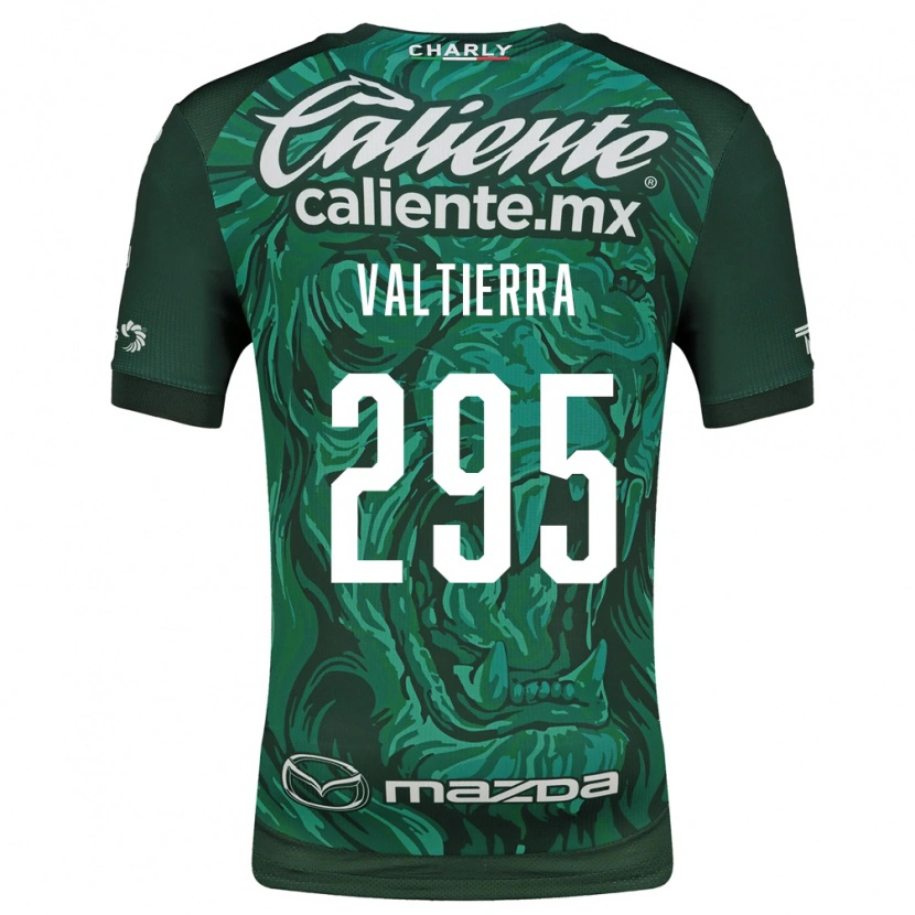 Danxen Hombre Camiseta Demian Valtierra #295 Verde Negro 1ª Equipación 2026/27 La Camisa