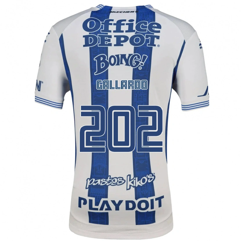 Danxen Hombre Camiseta Héctor Gallardo #202 Blanco Azul Marino 1ª Equipación 2026/27 La Camisa