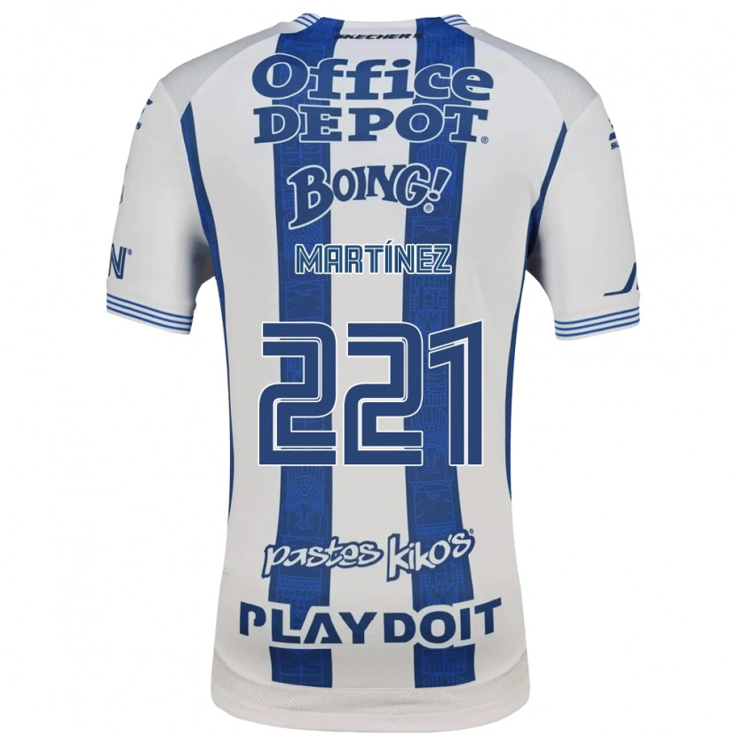 Danxen Hombre Camiseta Ulises Martínez #221 Blanco Azul Marino 1ª Equipación 2026/27 La Camisa
