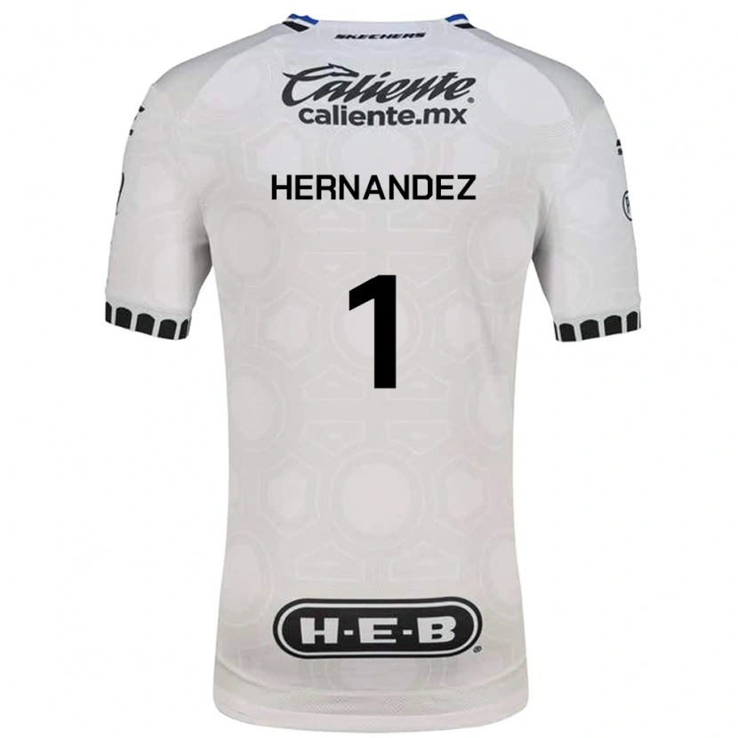 Danxen Hombre Camiseta José Hernández #1 Blanco Negro Azul 1ª Equipación 2026/27 La Camisa