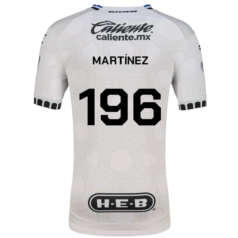 Danxen Hombre Camiseta Diego Martínez #196 Blanco Negro Azul 1ª Equipación 2026/27 La Camisa