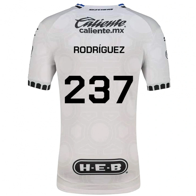 Danxen Hombre Camiseta Nicolás Rodríguez #237 Blanco Negro Azul 1ª Equipación 2026/27 La Camisa