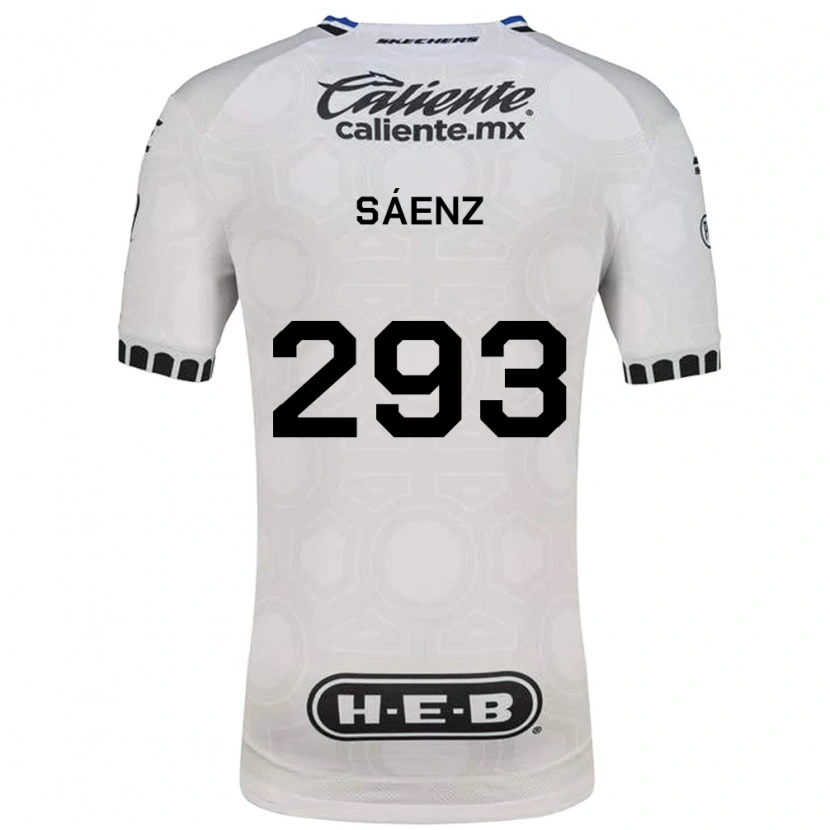 Danxen Hombre Camiseta Nicolás Sáenz #293 Blanco Negro Azul 1ª Equipación 2026/27 La Camisa