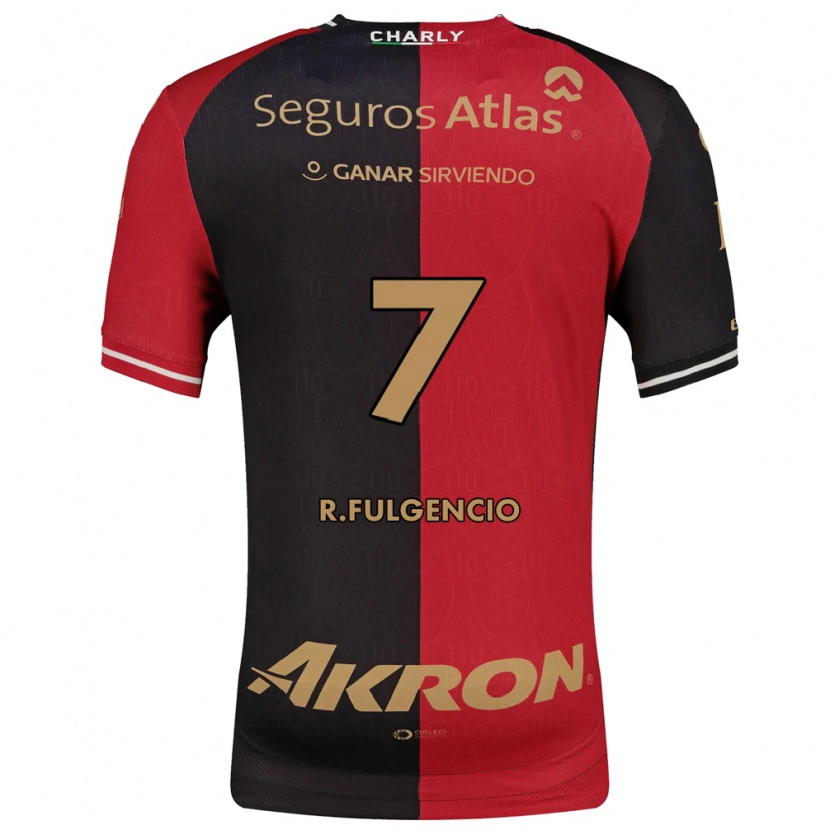 Danxen Hombre Camiseta Raymundo Fulgencio #7 Rojo Negro Marrón 1ª Equipación 2026/27 La Camisa