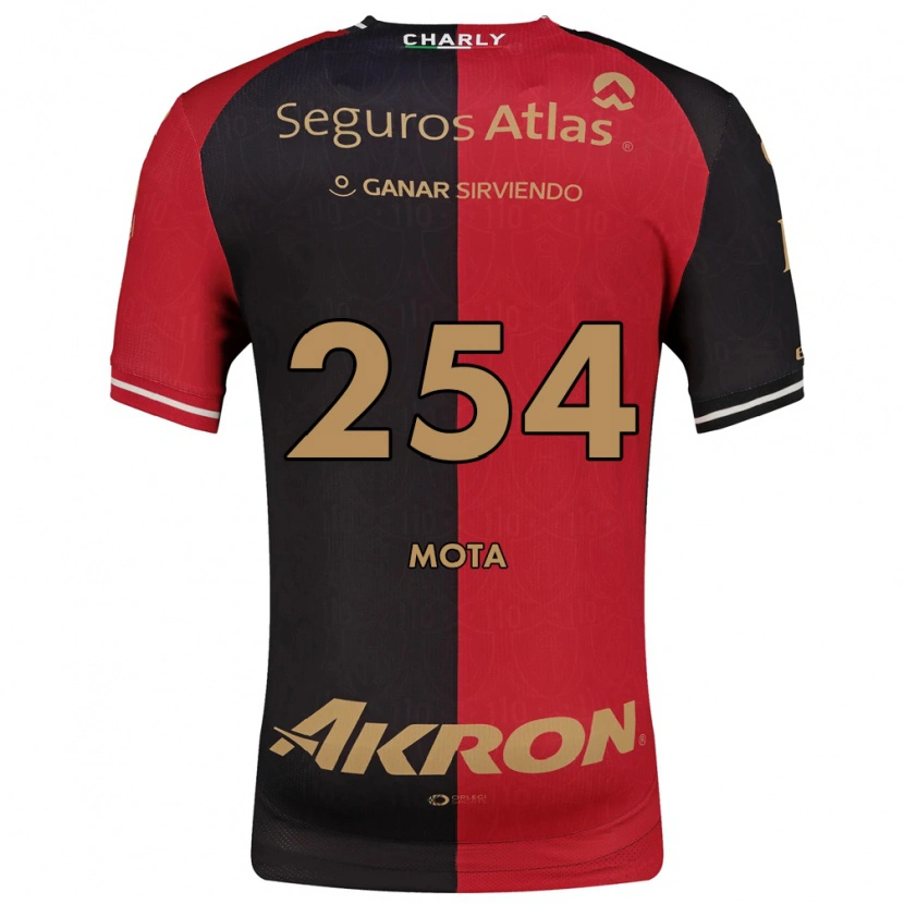 Danxen Hombre Camiseta Noé Mota #254 Rojo Negro Marrón 1ª Equipación 2026/27 La Camisa
