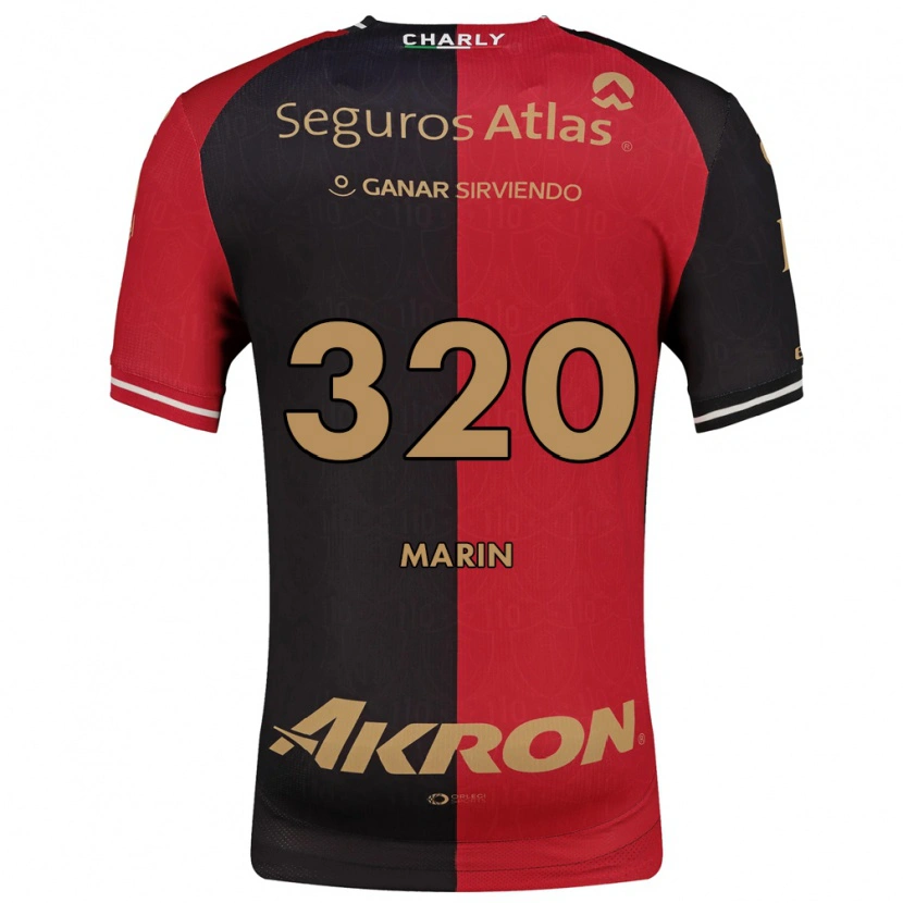 Danxen Hombre Camiseta Donato Marín #320 Rojo Negro Marrón 1ª Equipación 2026/27 La Camisa