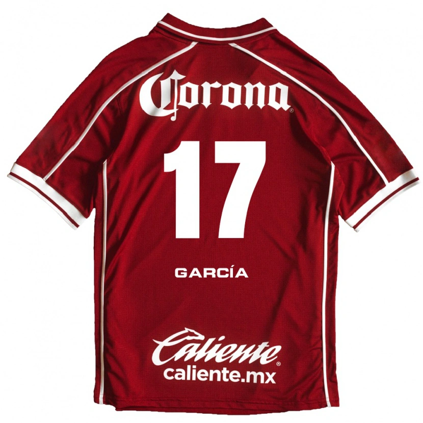 Danxen Hombre Camiseta Brian García #17 Blanco Rojo 1ª Equipación 2026/27 La Camisa