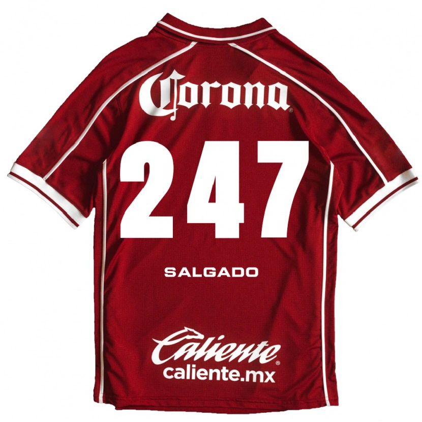 Danxen Hombre Camiseta Rui Salgado #247 Blanco Rojo 1ª Equipación 2026/27 La Camisa