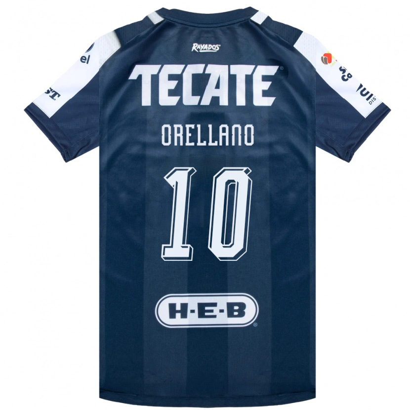 Danxen Hombre Camiseta Luca Orellano #10 Azul Tinta Blanco Rojo 1ª Equipación 2026/27 La Camisa