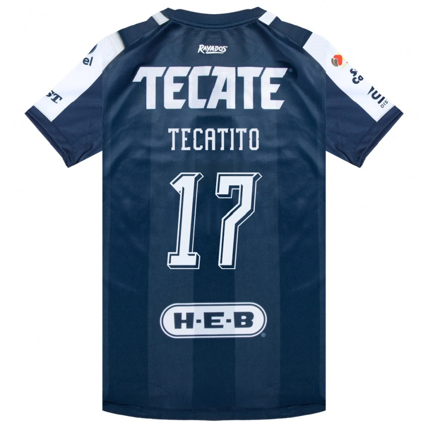 Danxen Hombre Camiseta Jesús Corona #17 Azul Tinta Blanco Rojo 1ª Equipación 2026/27 La Camisa