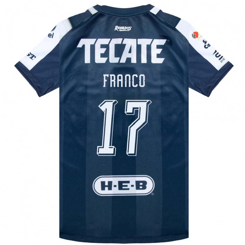 Danxen Hombre Camiseta Yamile Franco #17 Azul Tinta Blanco Rojo 1ª Equipación 2026/27 La Camisa