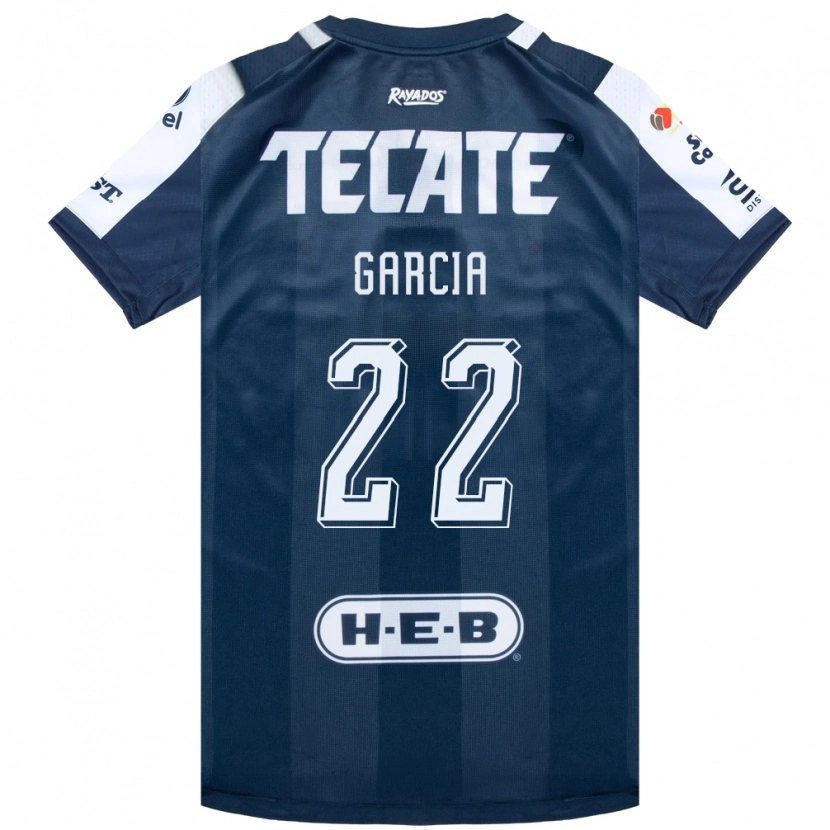Danxen Hombre Camiseta Diana Garcia #22 Azul Tinta Blanco Rojo 1ª Equipación 2026/27 La Camisa