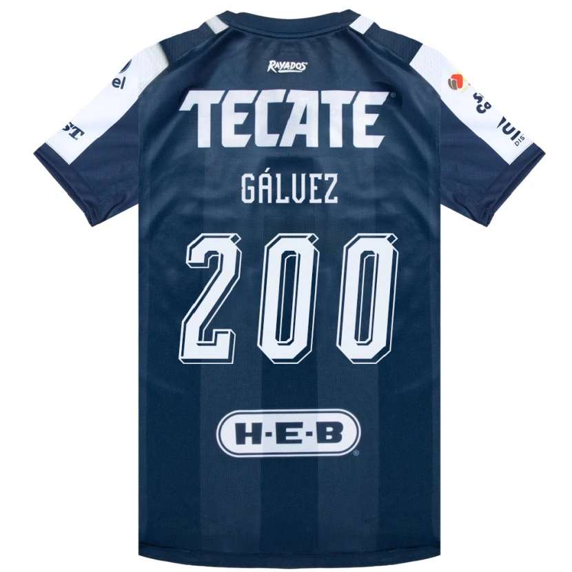 Danxen Hombre Camiseta Omar Gálvez #200 Azul Tinta Blanco Rojo 1ª Equipación 2026/27 La Camisa