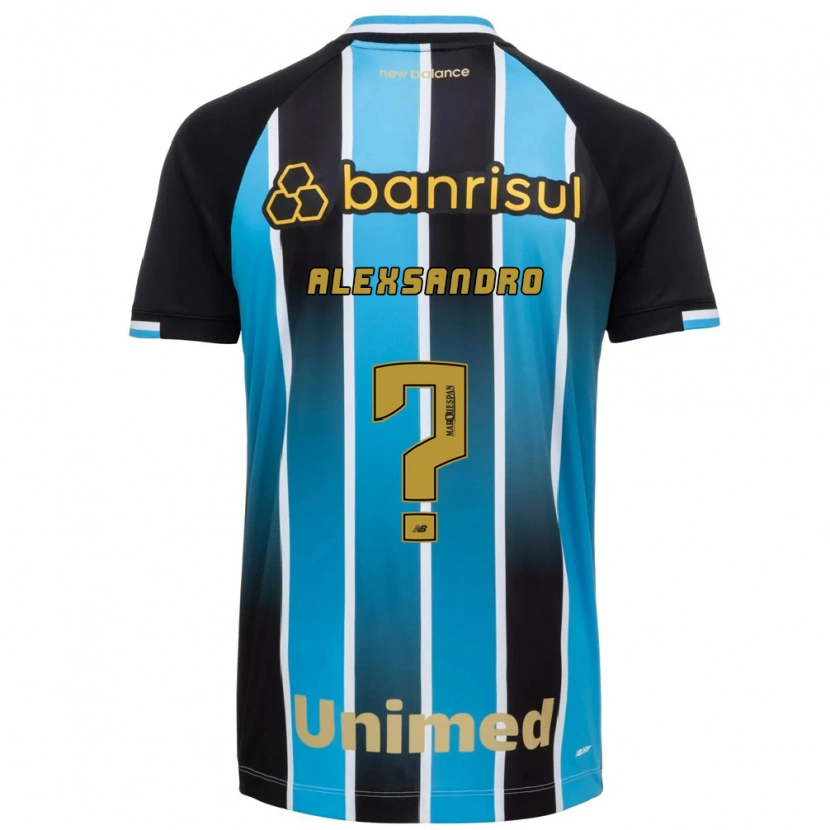 Danxen Hombre Camiseta Alexsander Eduardo Tormes Dos Santos #0 Azul Marrón Negro 1ª Equipación 2026/27 La Camisa