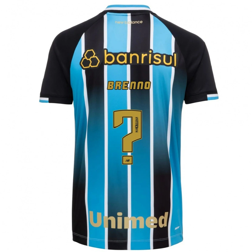 Danxen Hombre Camiseta Brenno #0 Azul Marrón Negro 1ª Equipación 2026/27 La Camisa