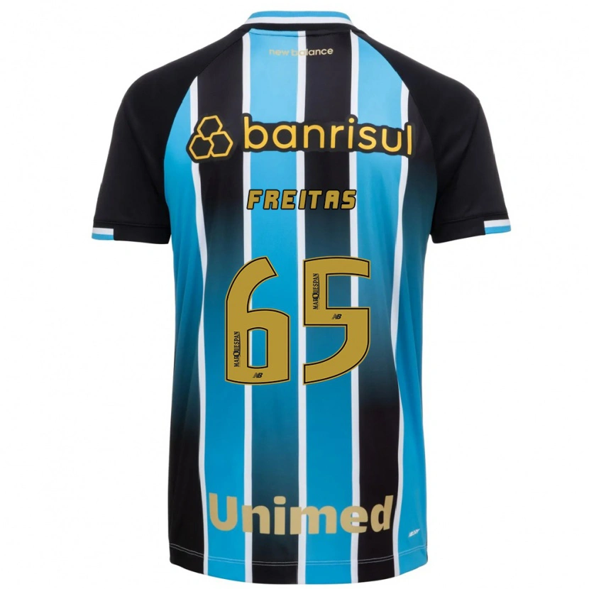 Danxen Hombre Camiseta Riquelme Freitas Dos Santos #65 Azul Marrón Negro 1ª Equipación 2026/27 La Camisa