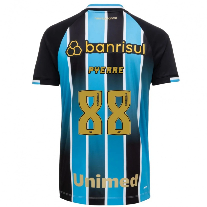 Danxen Hombre Camiseta Jean Pyerre #88 Azul Marrón Negro 1ª Equipación 2026/27 La Camisa