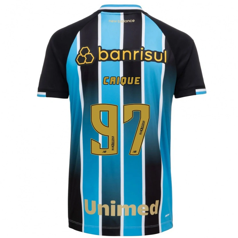 Danxen Hombre Camiseta Caíque #97 Azul Marrón Negro 1ª Equipación 2026/27 La Camisa