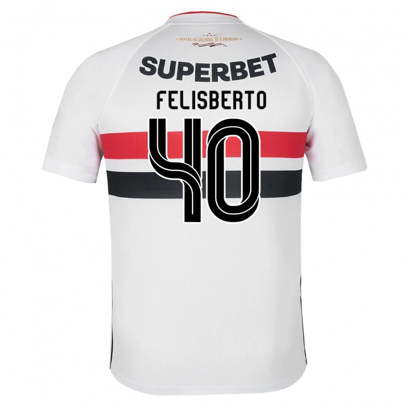Danxen Hombre Camiseta Igor Felisberto #40 Blanco Rojo Negro 1ª Equipación 2026/27 La Camisa