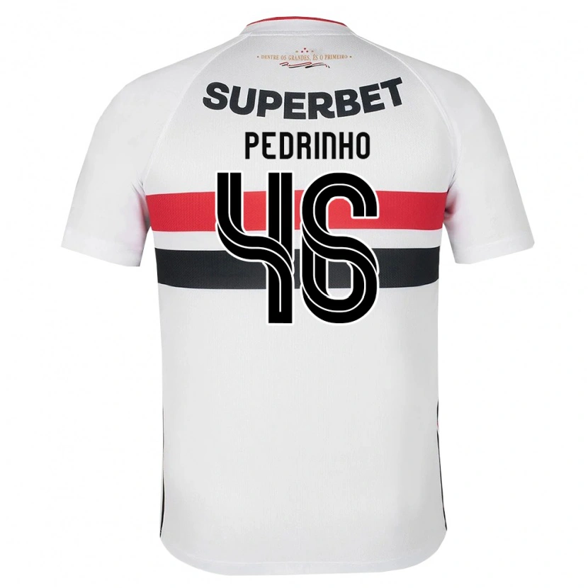 Danxen Hombre Camiseta Pedro Ferreira #46 Blanco Rojo Negro 1ª Equipación 2026/27 La Camisa