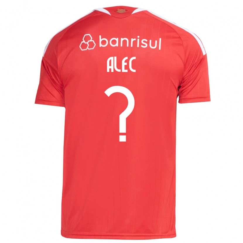 Danxen Hombre Camiseta Alec #0 Rojo Blanco 1ª Equipación 2026/27 La Camisa