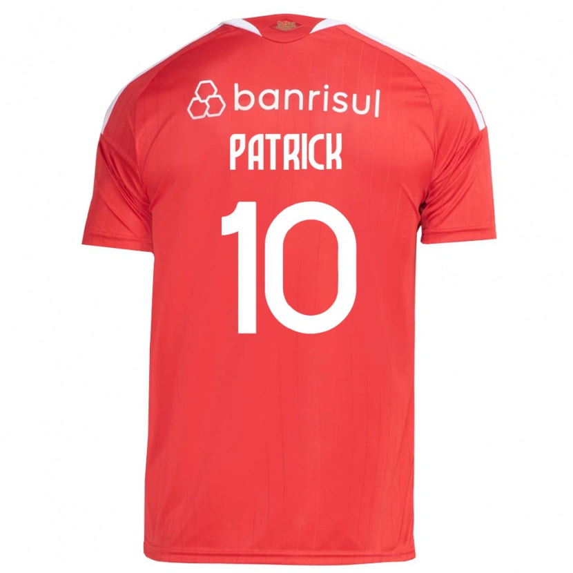 Danxen Hombre Camiseta Alan Patrick #10 Rojo Blanco 1ª Equipación 2026/27 La Camisa