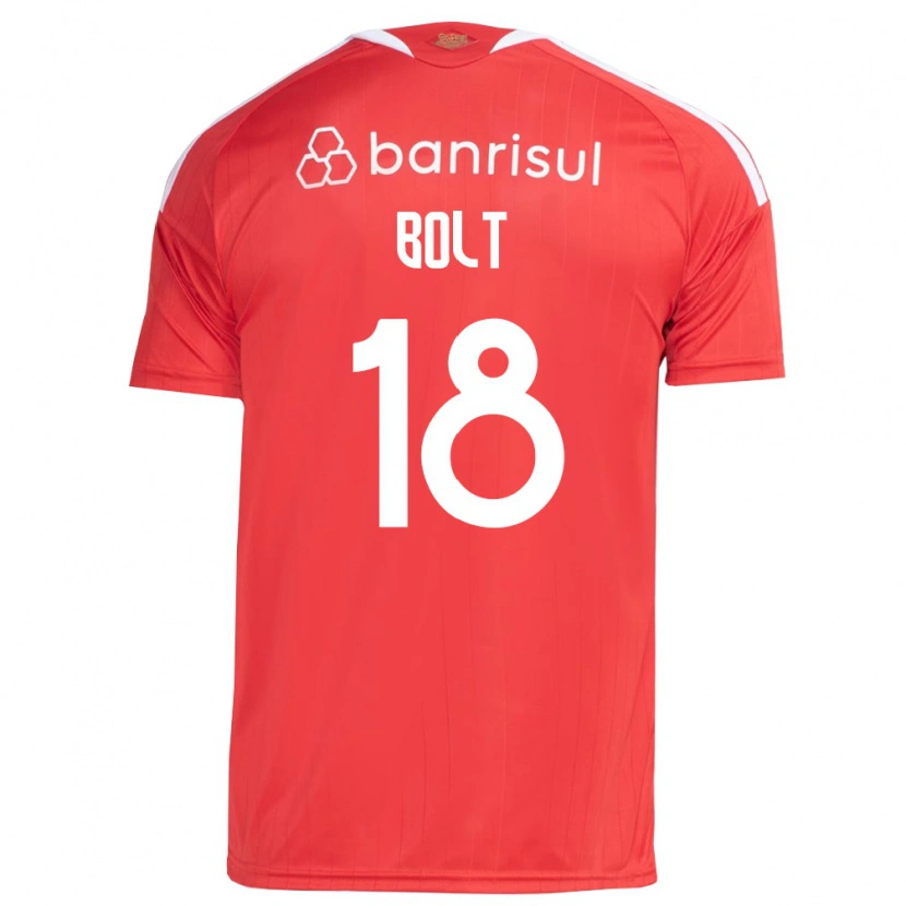 Danxen Hombre Camiseta Tamara Bolt #18 Rojo Blanco 1ª Equipación 2026/27 La Camisa