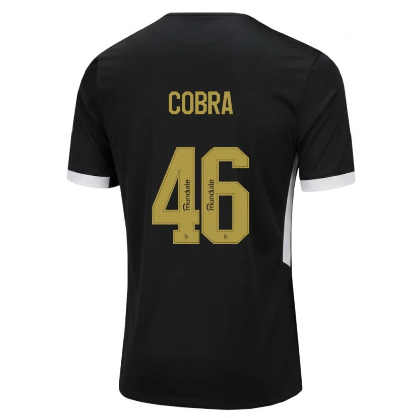 Danxen Hombre Camiseta Pedro Cobra #46 Blanco Negro Amarillo 1ª Equipación 2026/27 La Camisa