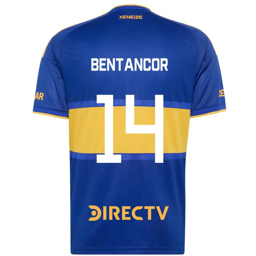 Danxen Hombre Camiseta Thomás Bentancor #14 Azul Real Amarillo 1ª Equipación 2026/27 La Camisa