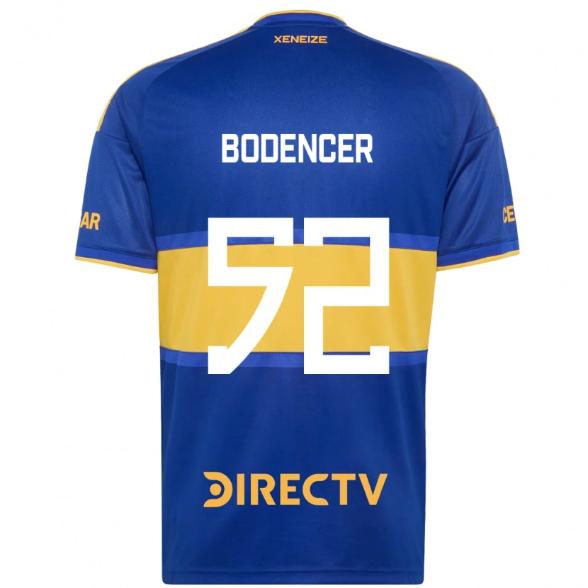Danxen Hombre Camiseta Erik Bodencer #52 Azul Real Amarillo 1ª Equipación 2026/27 La Camisa