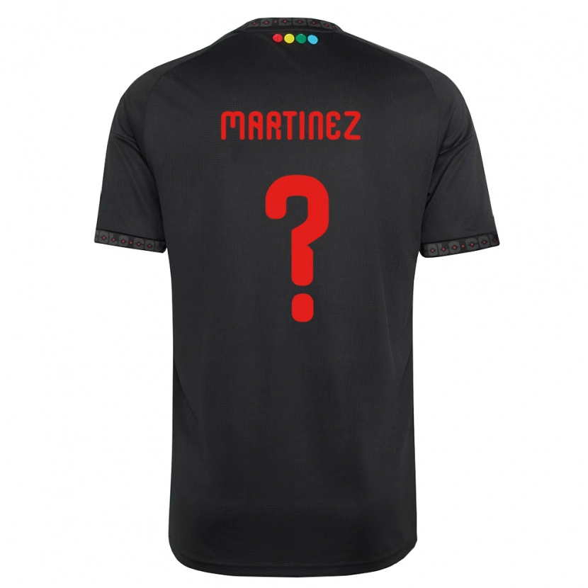 Danxen Hombre Camiseta Ivan Martinez #0 Negro Rojo 2ª Equipación 2026/27 La Camisa