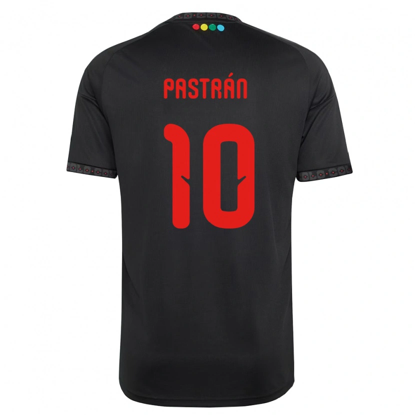 Danxen Hombre Camiseta Lautaro Pastrán #10 Negro Rojo 2ª Equipación 2026/27 La Camisa