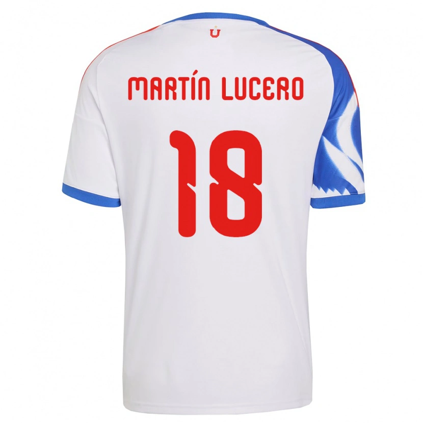 Danxen Hombre Camiseta Juan Martín Lucero #18 Blanco Azul Marino 2ª Equipación 2026/27 La Camisa