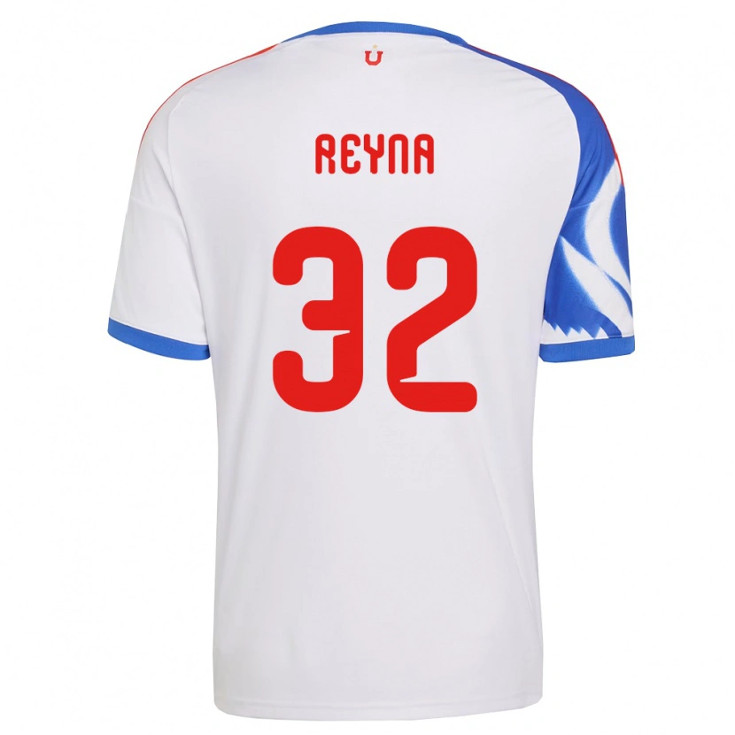 Danxen Hombre Camiseta Gonzalo Reyna #32 Blanco Azul Marino 2ª Equipación 2026/27 La Camisa