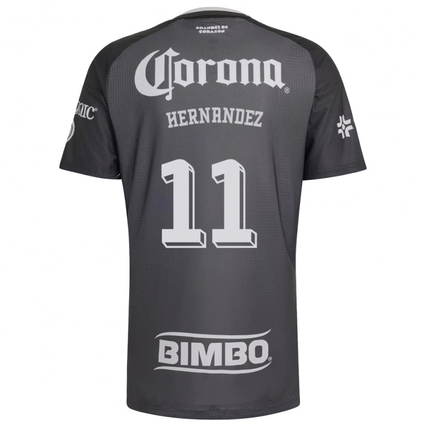 Danxen Hombre Camiseta Montserrat Hernandez #11 Gris Blanco Negro 2ª Equipación 2026/27 La Camisa