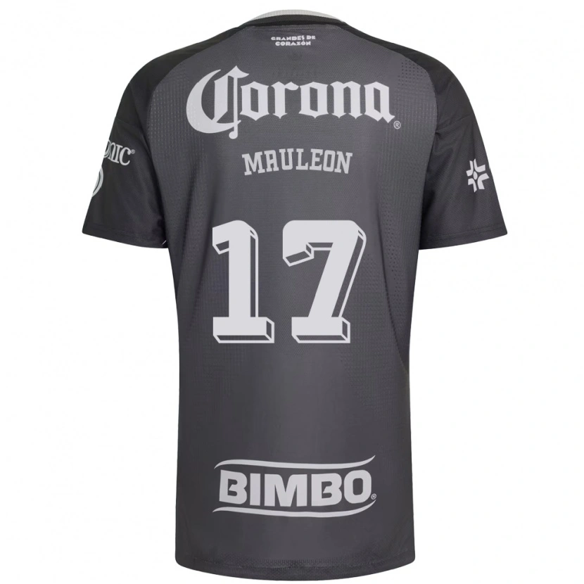 Danxen Hombre Camiseta Natalia Mauleon #17 Gris Blanco Negro 2ª Equipación 2026/27 La Camisa