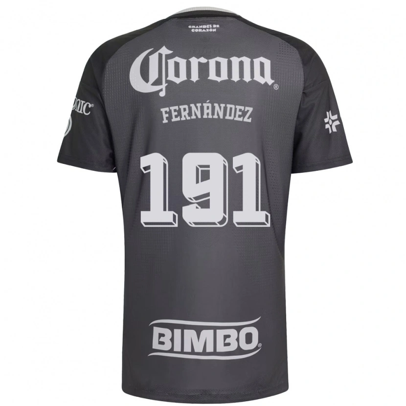 Danxen Hombre Camiseta Adrián Fernández #191 Gris Blanco Negro 2ª Equipación 2026/27 La Camisa