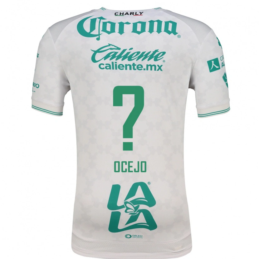 Danxen Hombre Camiseta Jesus Ocejo #0 Verde Claro Blanco 2ª Equipación 2026/27 La Camisa
