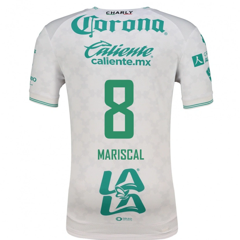 Danxen Hombre Camiseta Salvador Mariscal #8 Verde Claro Blanco 2ª Equipación 2026/27 La Camisa