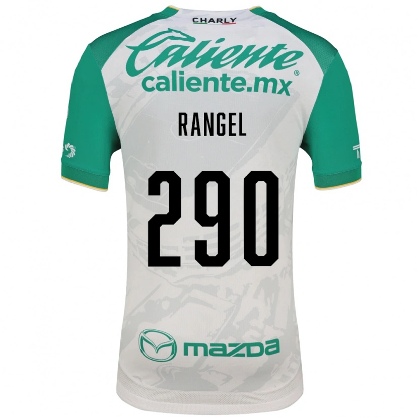 Danxen Hombre Camiseta Cristian Rangel #290 Verde Claro Blanco 2ª Equipación 2026/27 La Camisa